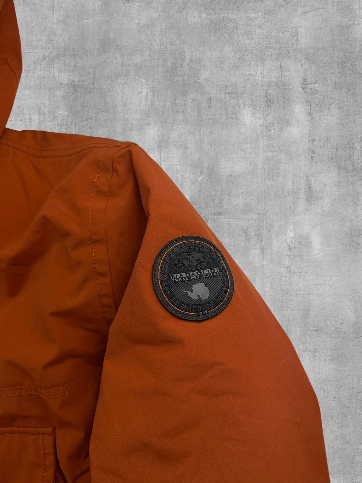 Napapijri Jacke Windbreaker gefüttert Orange XS