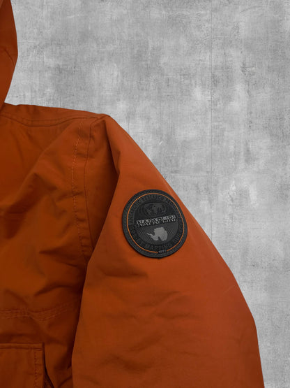 Napapijri Jacke Windbreaker gefüttert Orange XS