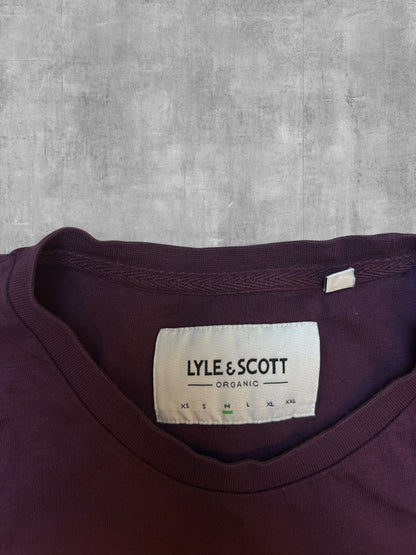 Lyle & Scott T-shirt Weinrot M