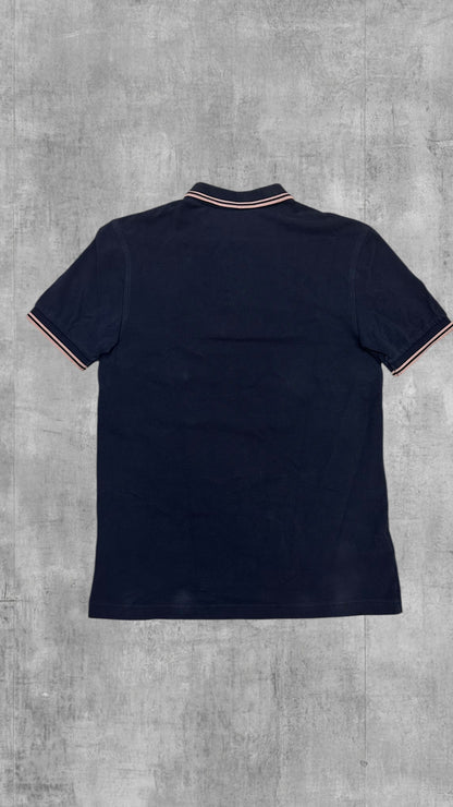 Fred Perry Polo Shirt Navy Blau Rose S