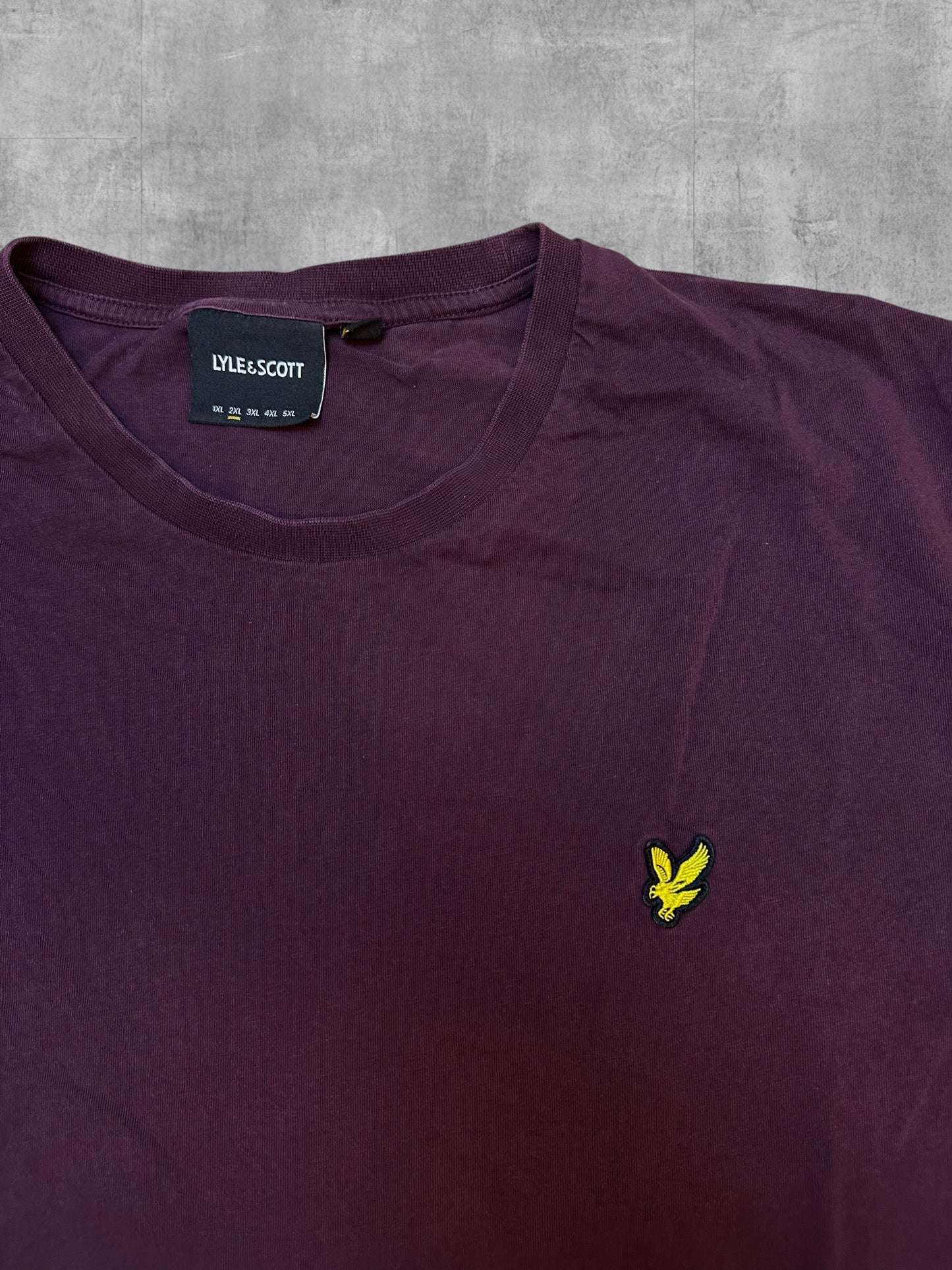 Lyle & Scott T-Shirt Bordeaux XXL