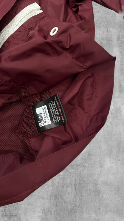 Weekend Offender Windbreaker Jacke Weinrot L