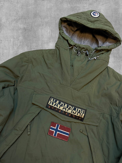 Napapijri Winterjacke Gefüttert Khaki XL