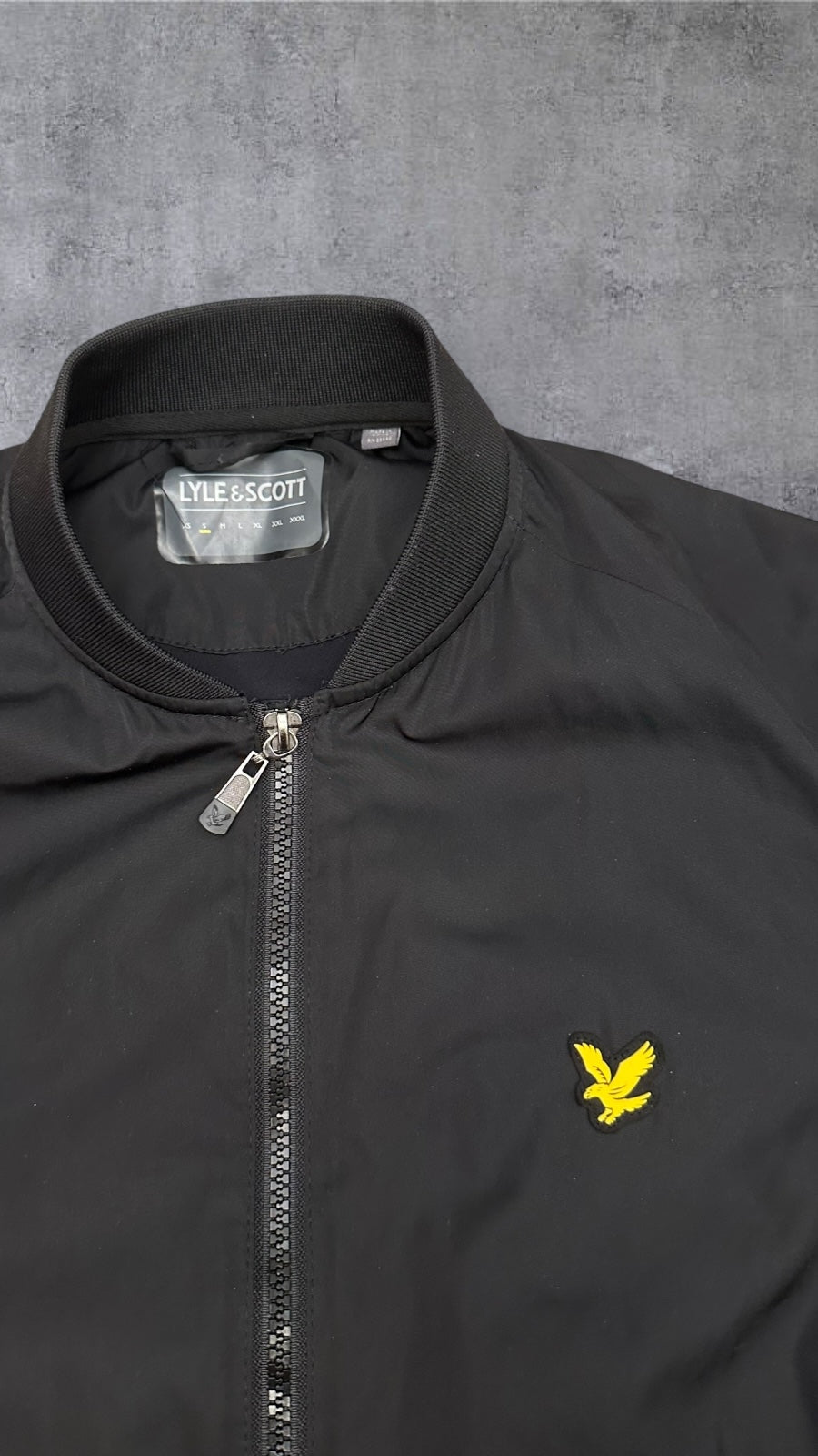 Lyle & Scott Bomberjacke Schwarz S