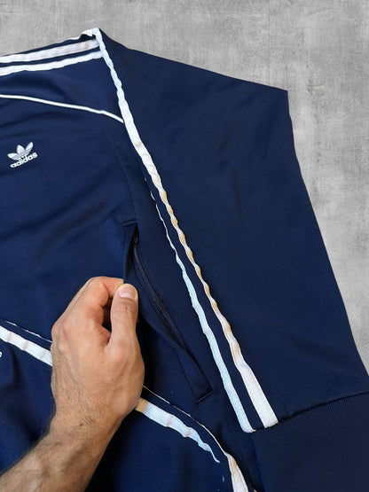 Adidas Firebird Trainingsanzug Navy Blau L