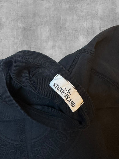 Stone Island Sweatshirt Backprint Schwarz L