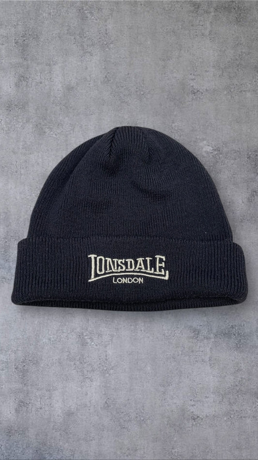 Londsdale London Beanie Wintermütze Grau