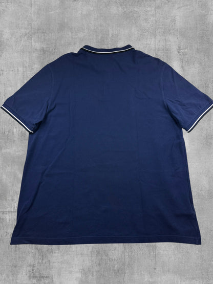 Fred Perry Polo Shirt Navy Blau Schwarz Weiß 3XL