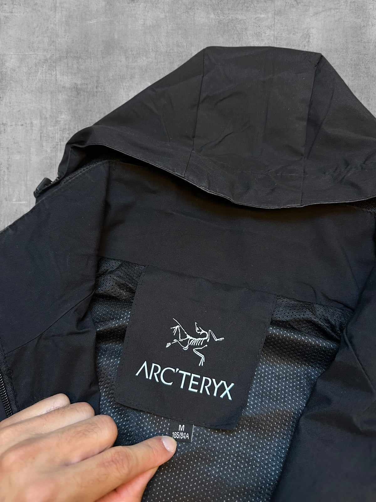 Acteryx Regenjacke Funktionsjacke Schwarz M