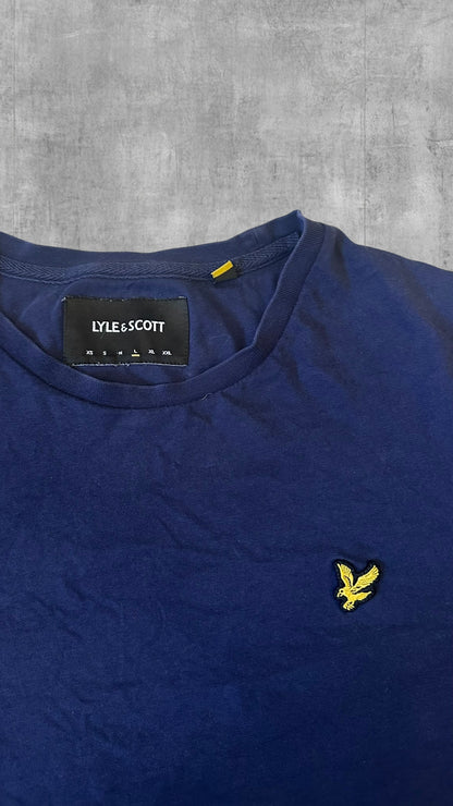 Lyle & Scott T-shirt Navy Blau L
