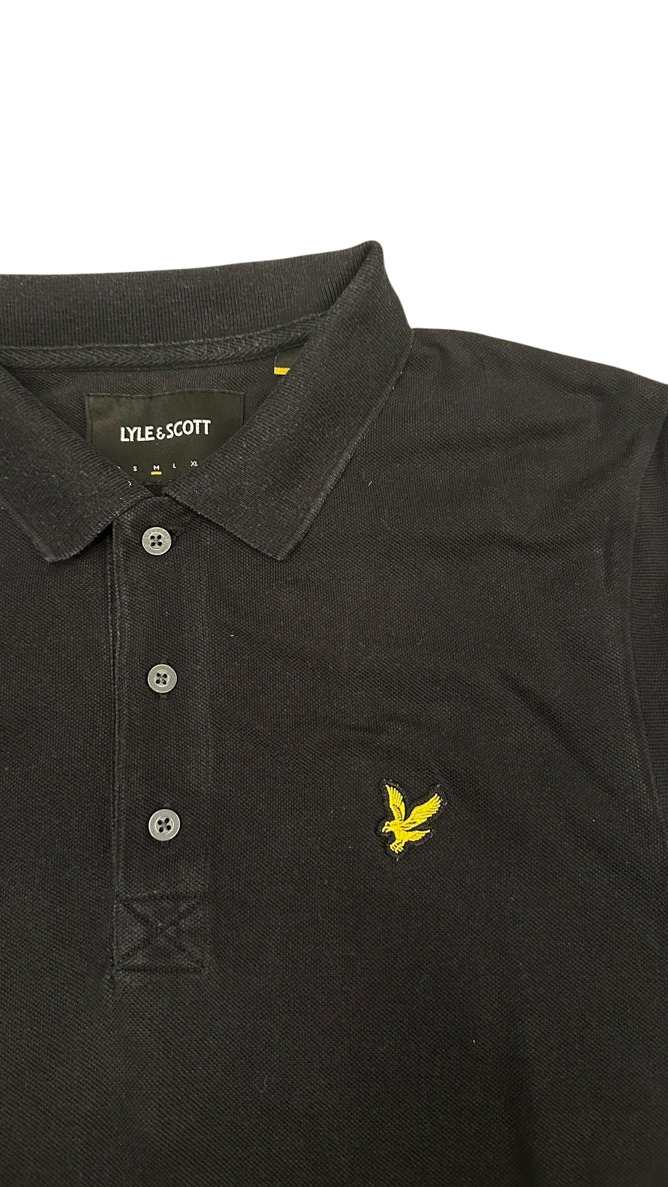 Lyle & Scott Polo Shirt Schwarz M