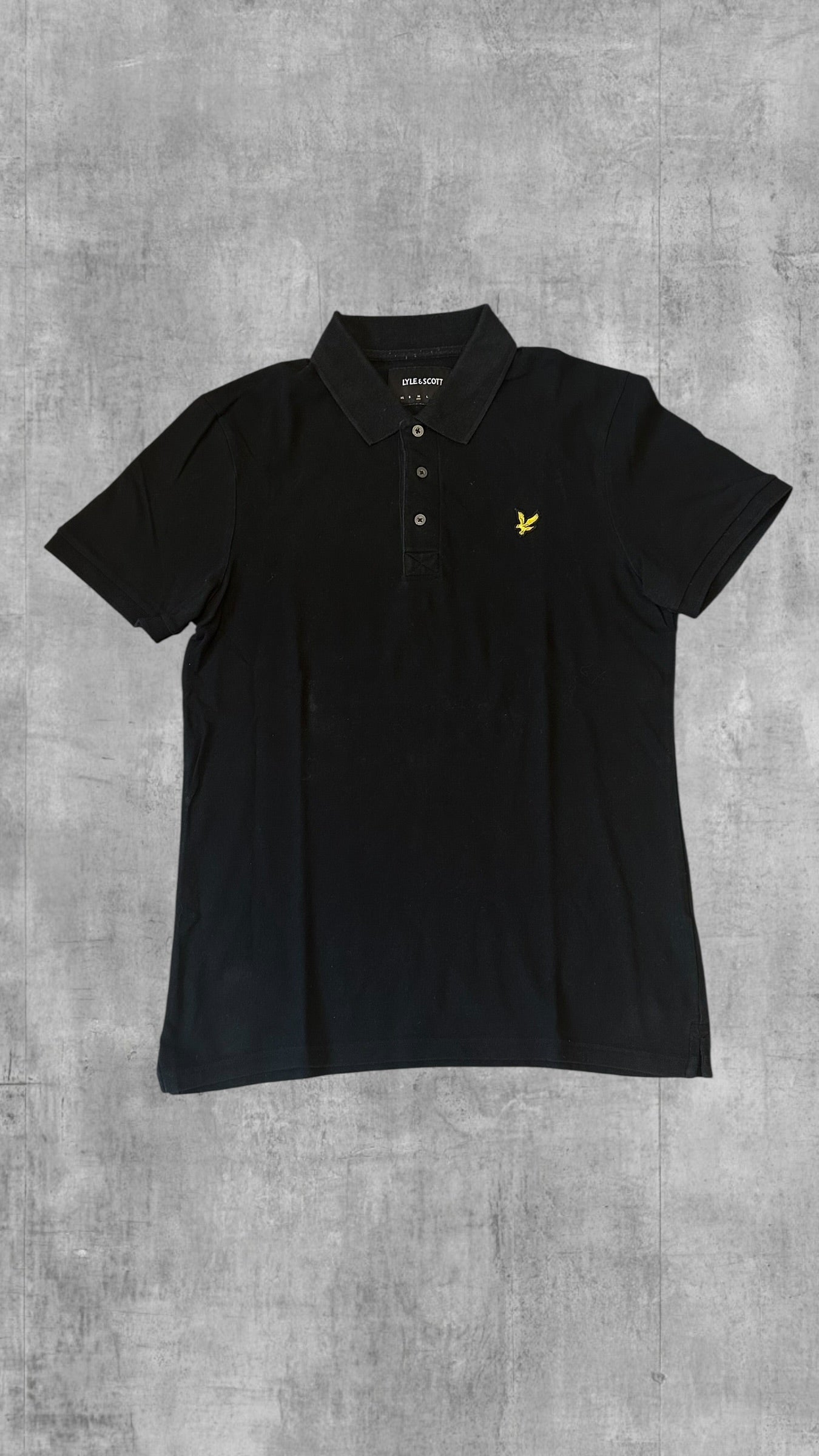 Lyle & Scott Polo Shirt Schwarz M