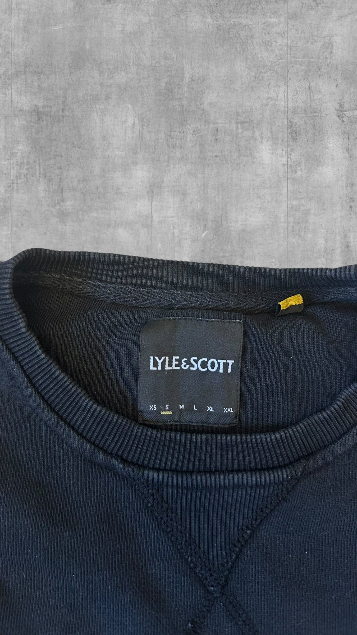 Lyle & Scott Sweatshirt Schwarz S
