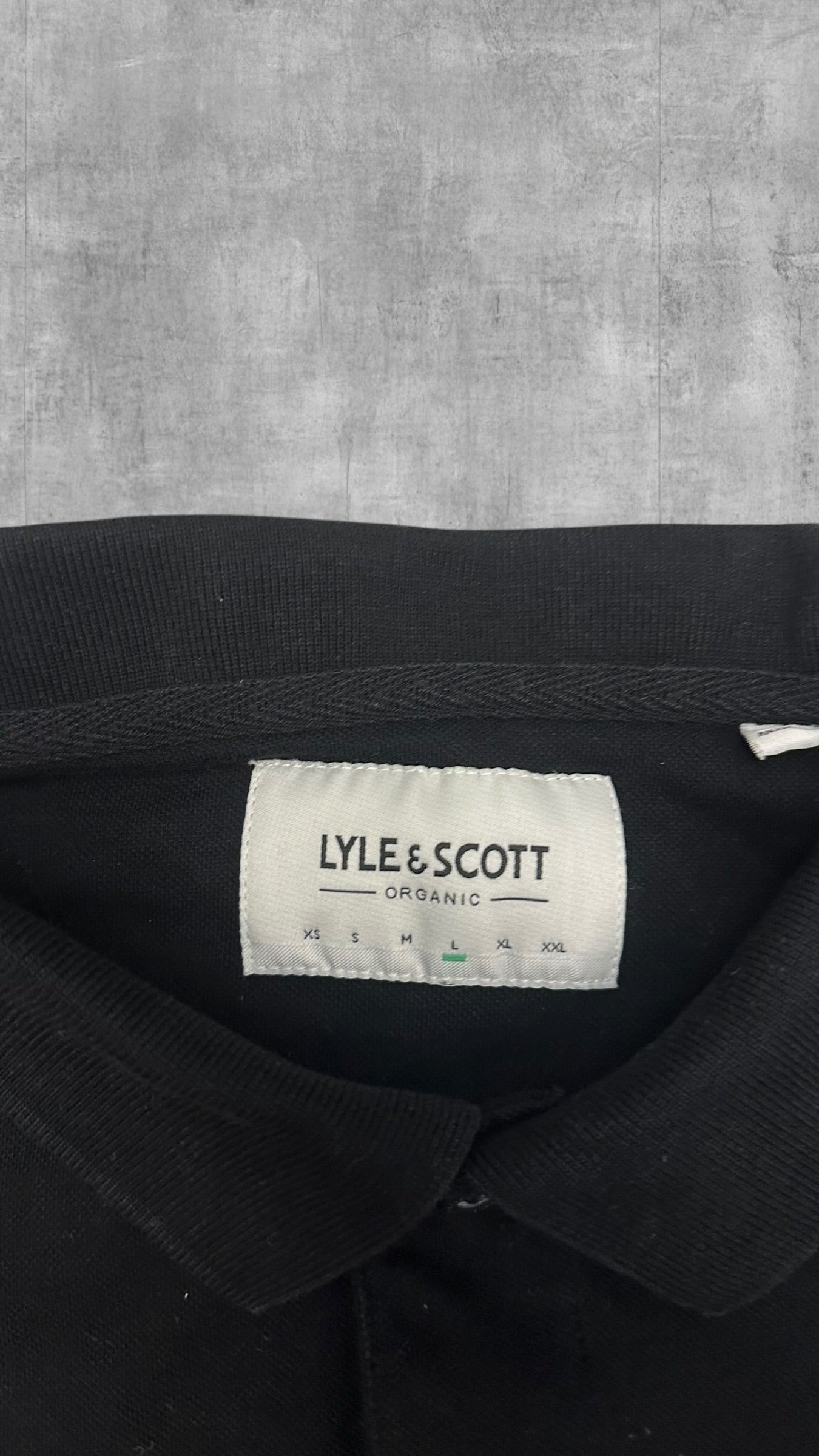 Lyle & Scott Polo Shirt Schwarz L