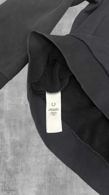 Fred Perry Sweatshirt Schwarz XL