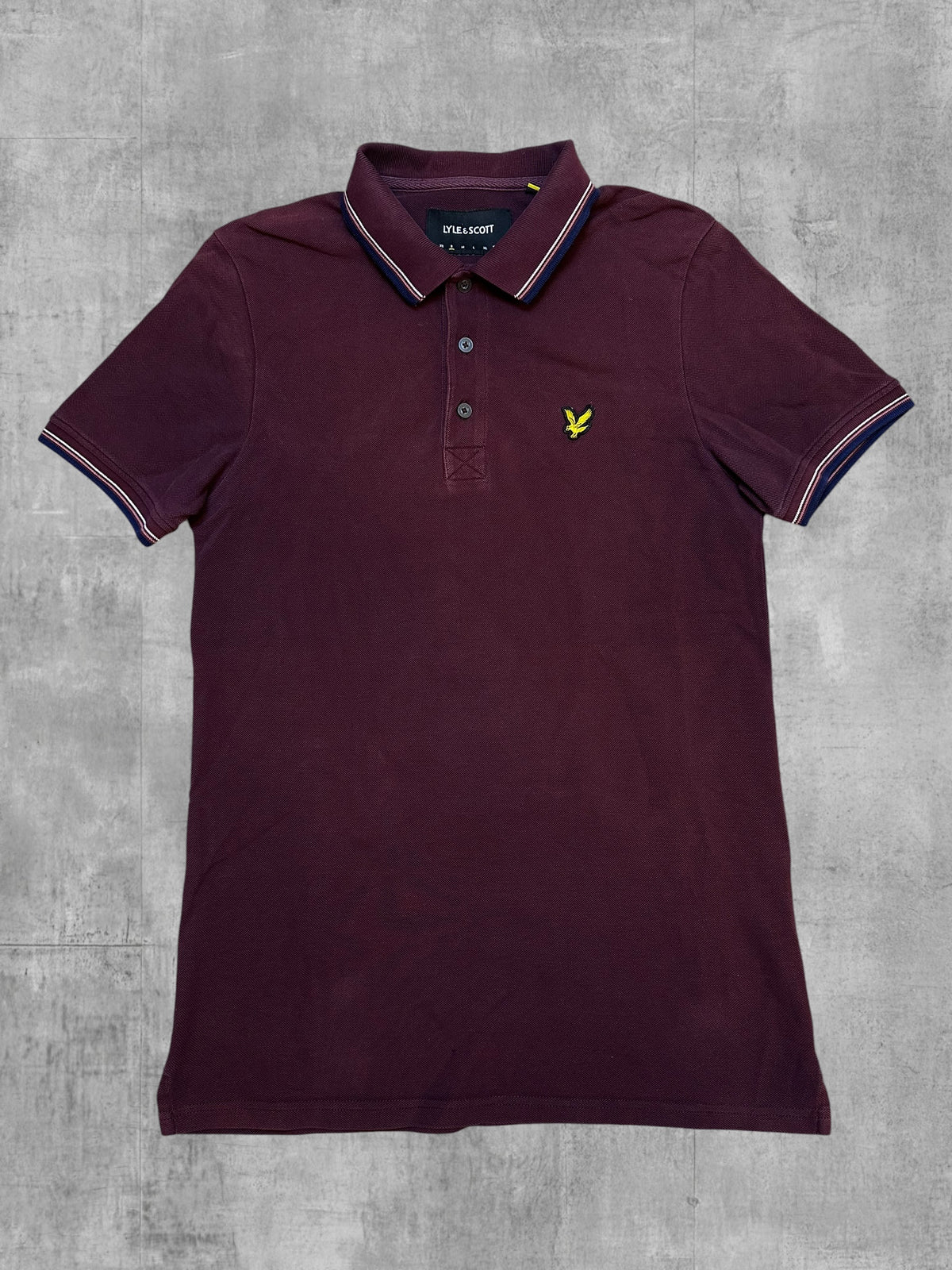 Lyle & Scott Polo Shirt Weinrot S