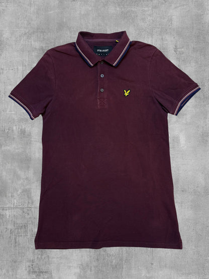 Lyle & Scott Polo Shirt Weinrot S