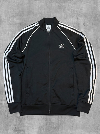 Adidas Firebird Trainingsjacke Schwarz Weiß M