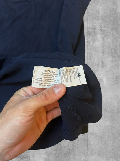 Fred Perry Polo Shirt Navy Blau Weiß S