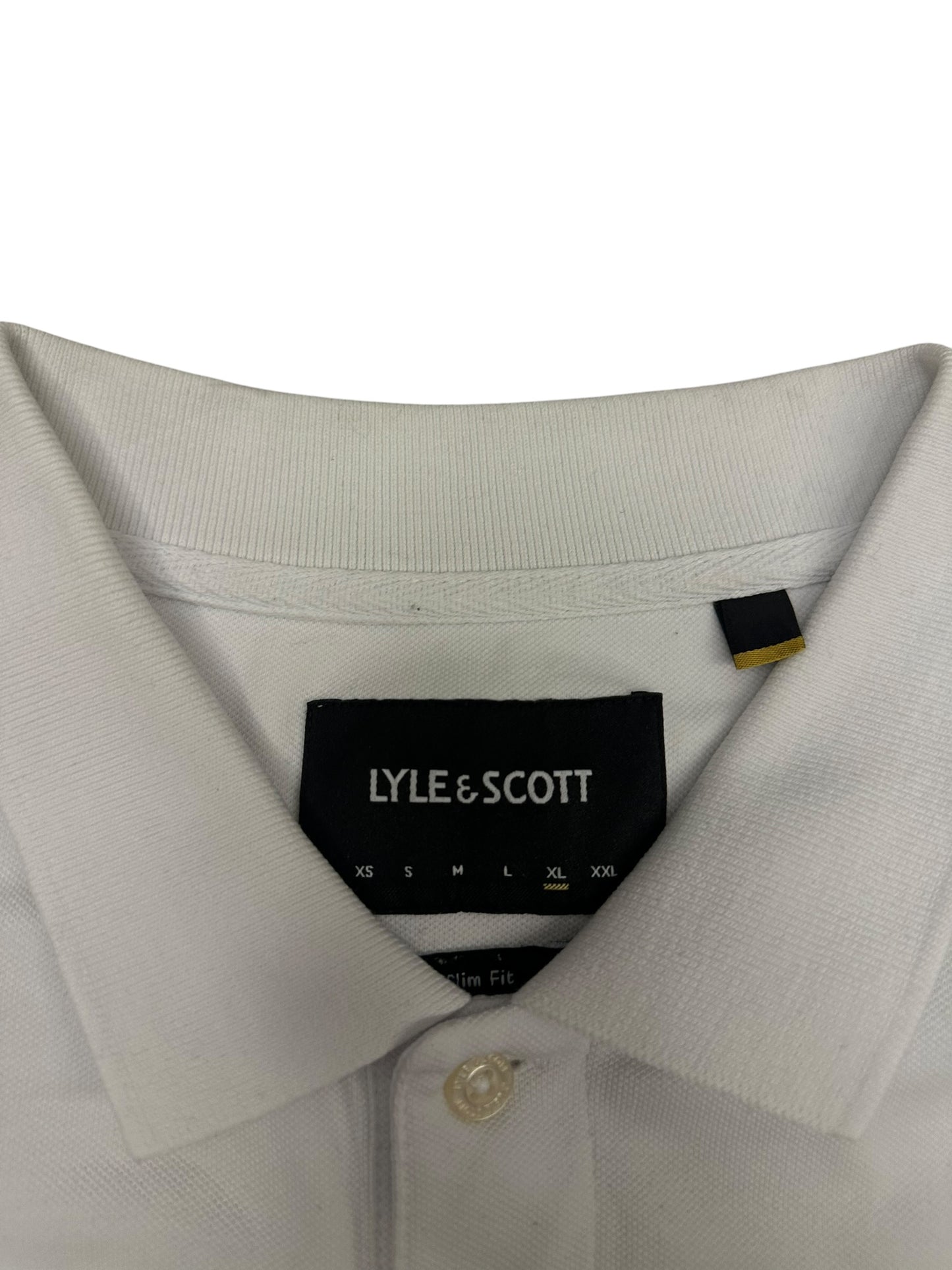 Lyle & Scott Polo Shirt Weiß XL