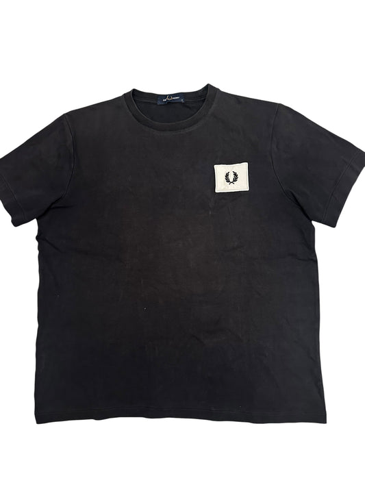 Fred Perry T shirt Tee Schwarz Weiß M