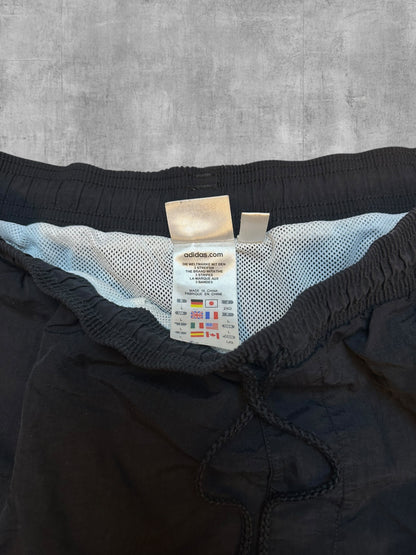 Adidas Shorts Kurze Hose Schwarz Weiß L