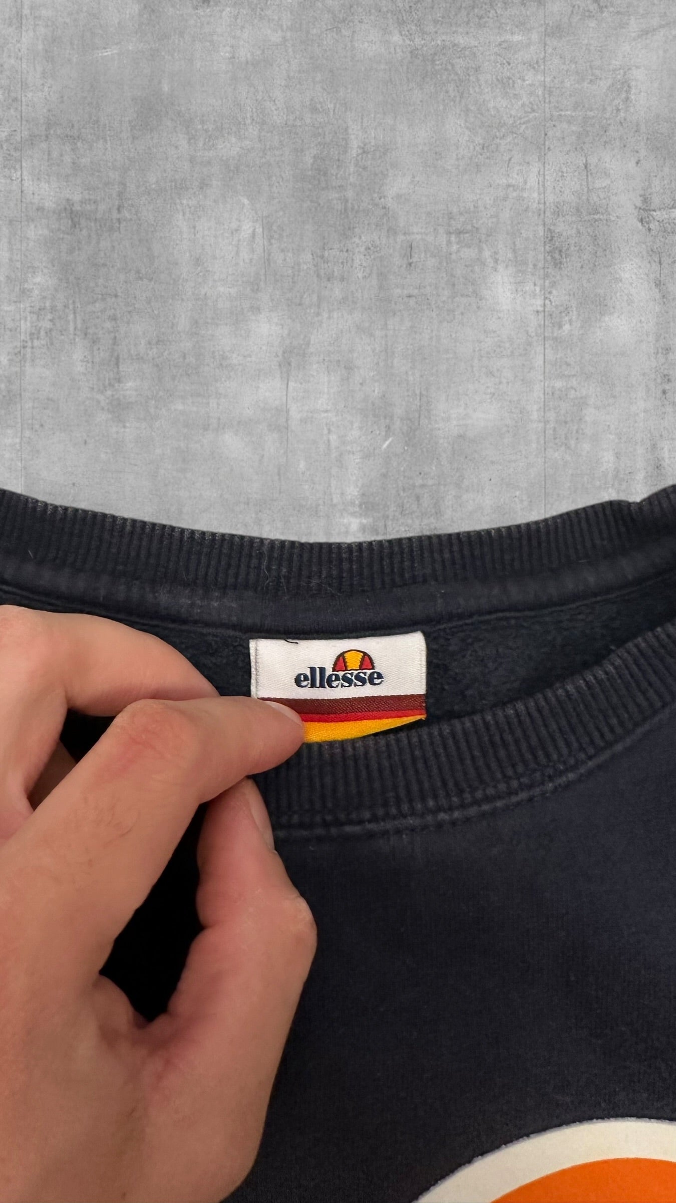 Ellesse Sweatshirt Schwarzblau M
