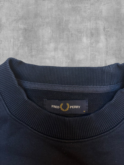 Fred Perry Sweatshirt Schwarzblau M (leichtes Mängel)