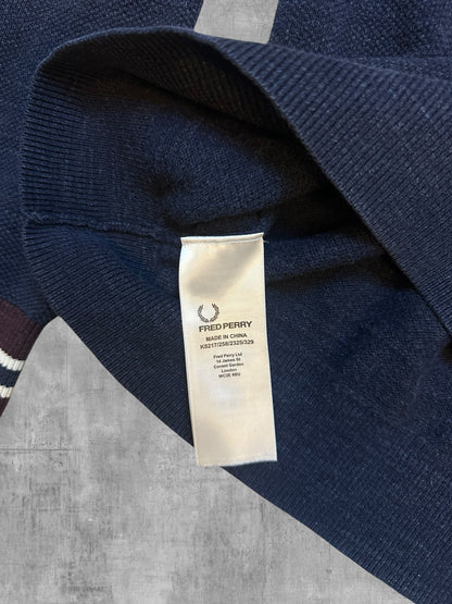 Fred Perry Sweatshirt Navy Blau S