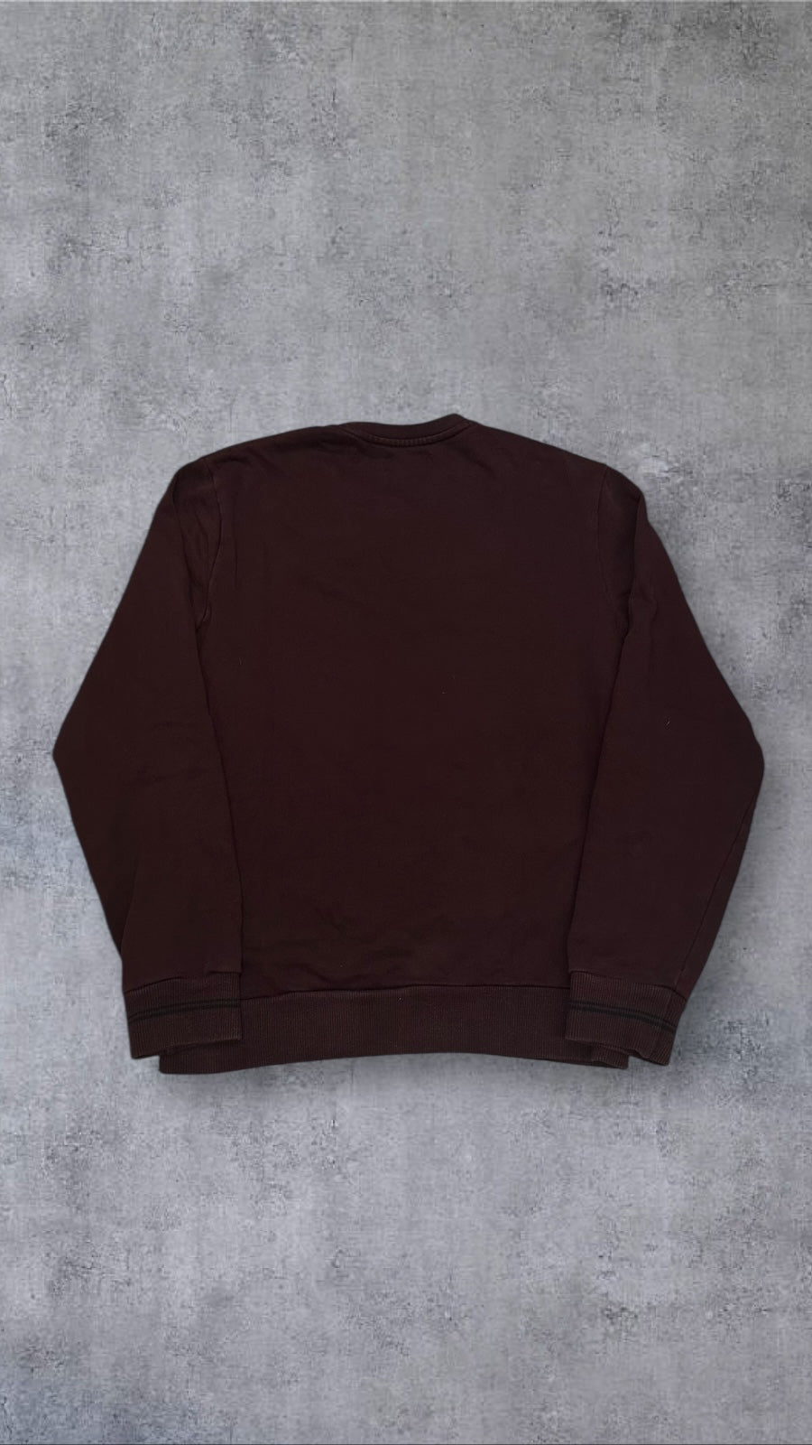 Fred Perry Sweatshirt Bordeaux Rot S