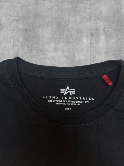 Alpha Industries T-Shirt Schwarz S