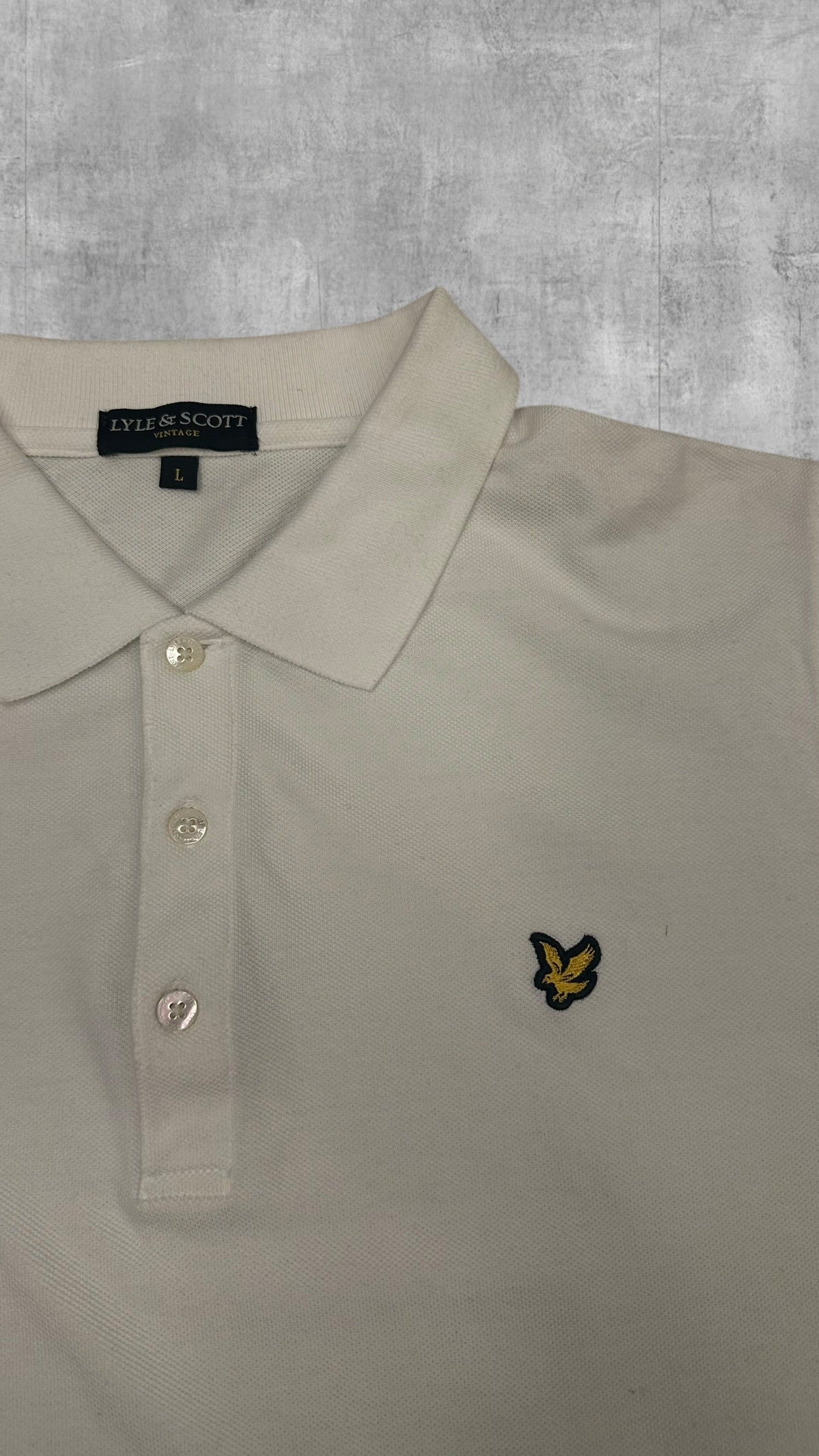 Lyle & Scott Polo Shirt Weiß L