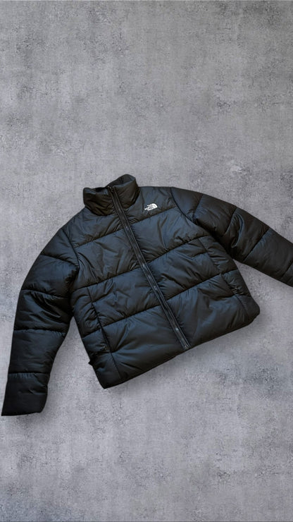 The North Face Pufferjacke Daunenjacke Schwarz L (Damen XL)