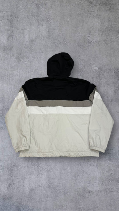 Lyle & Scott Windbreaker Schwarz Weiß M