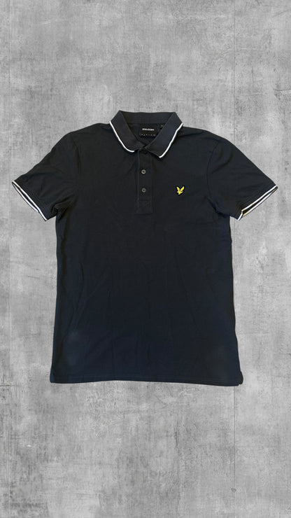 Lyle & Scott Polo Shirt Schwarz Grau S