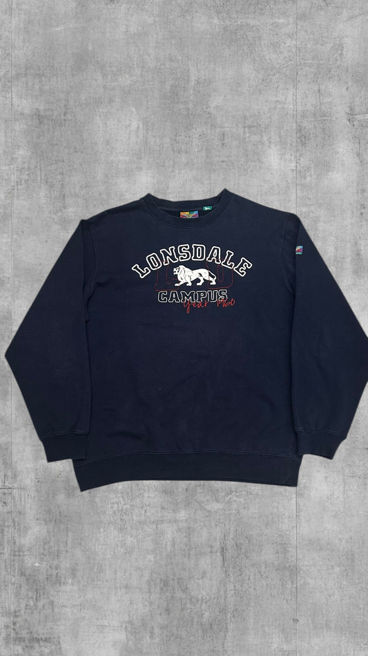 Lonsdale London Sweatshirt Navy Blau XL