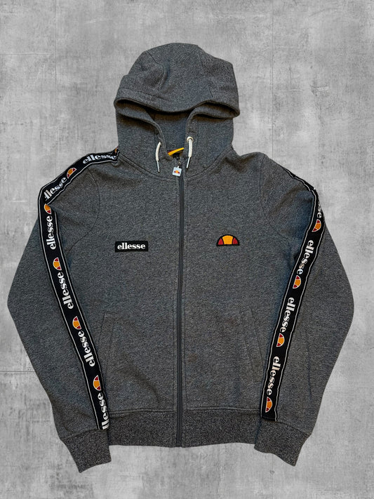 Ellesse Sweatjacke Grau Taped Frauengröße XS