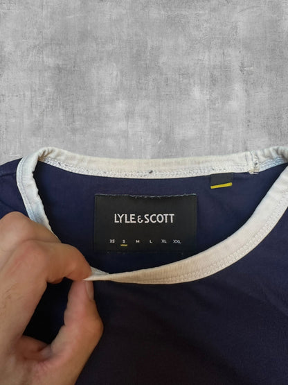 Lyle & Scott T-shirt Navy Blau S
