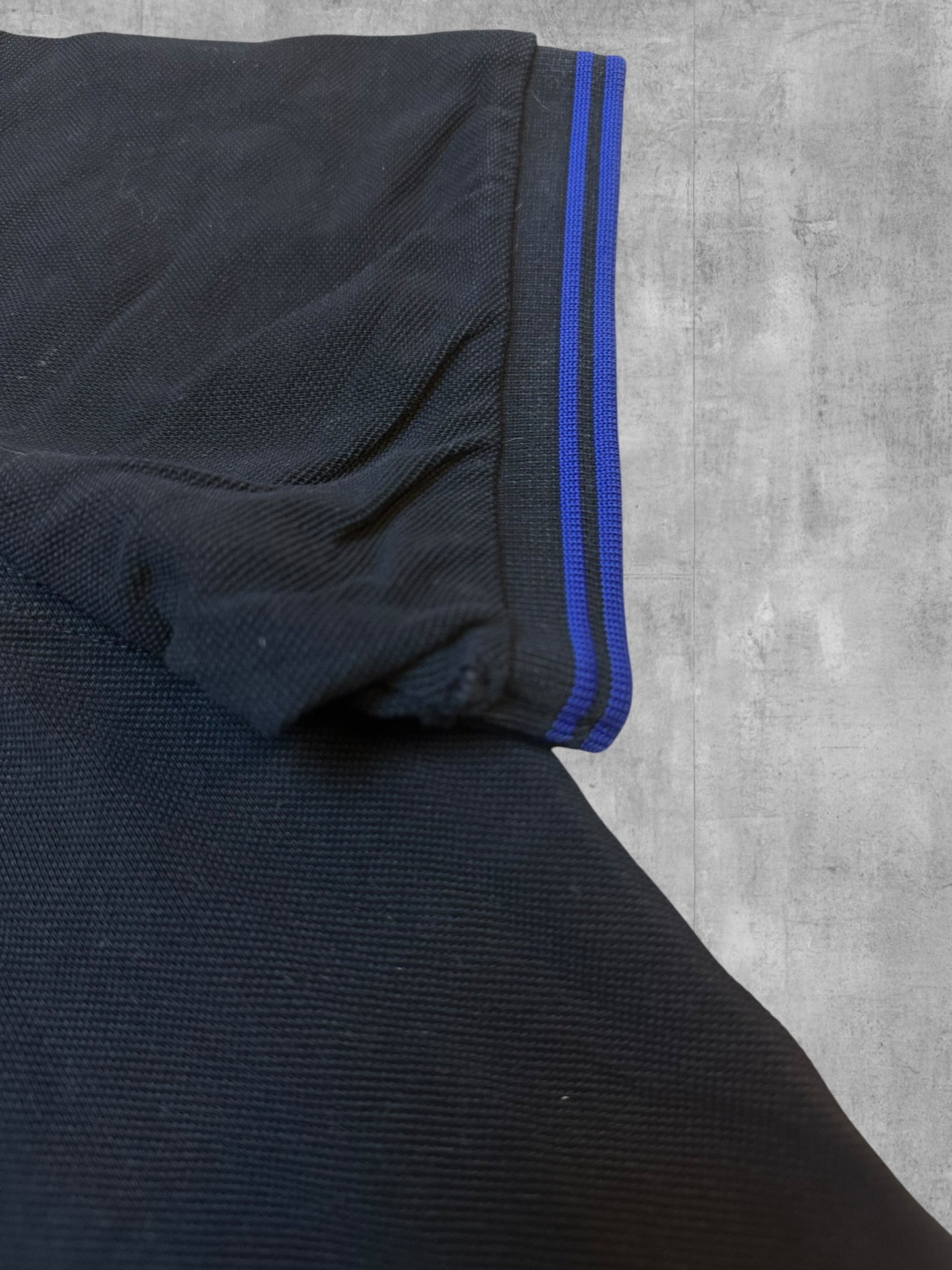 Fred Perry Polo Shirt Schwarz Blau XXL