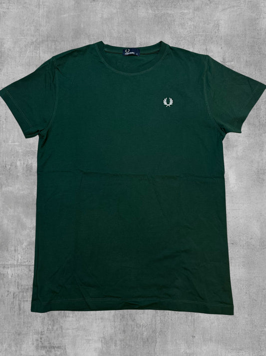 Fred Perry T-shirt Dunkelgrün M