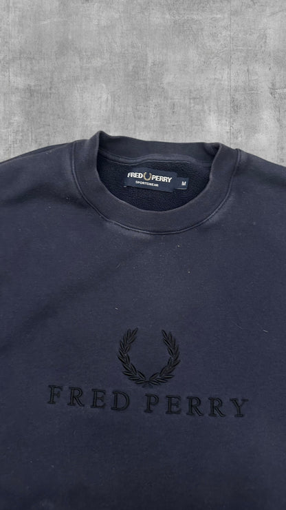 Fred Perry Sweatshirt Navy Blau M