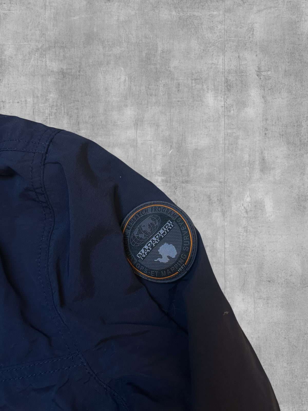 Napapijri Windbreaker Regenjacke Navy Blau M
