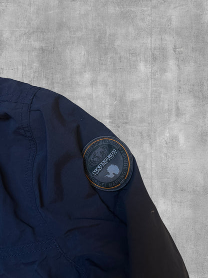 Napapijri Windbreaker Regenjacke Navy Blau M