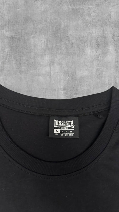 Lonsdale London T-Shirt Schwarz S