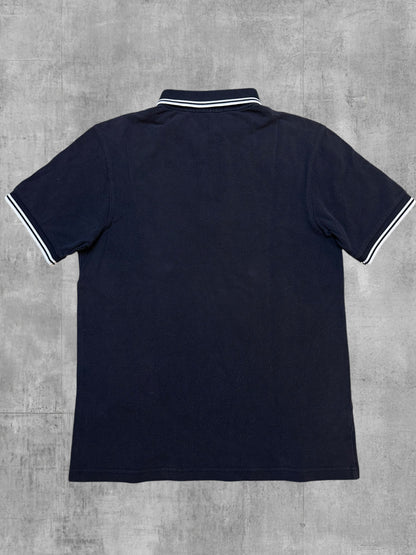 Fred Perry Polo Shirt Schwarz Weiß S
