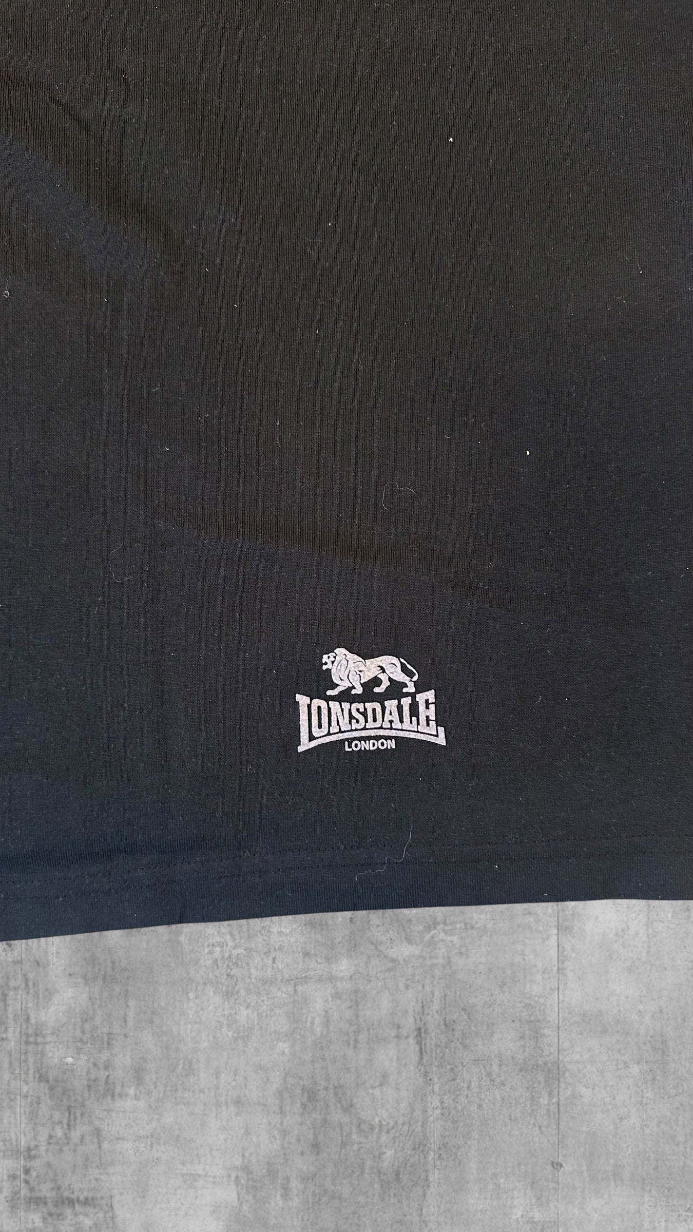 Lonsdale London Polo Shirt Schwarz M