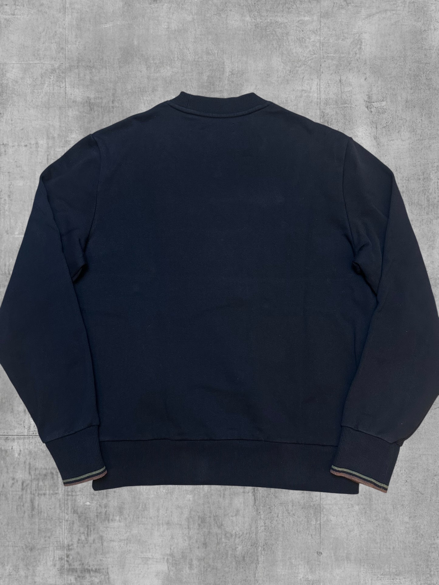 Fred Perry Sweatshirt Schwarz Bronze M