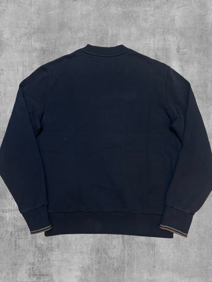 Fred Perry Sweatshirt Schwarz Bronze M