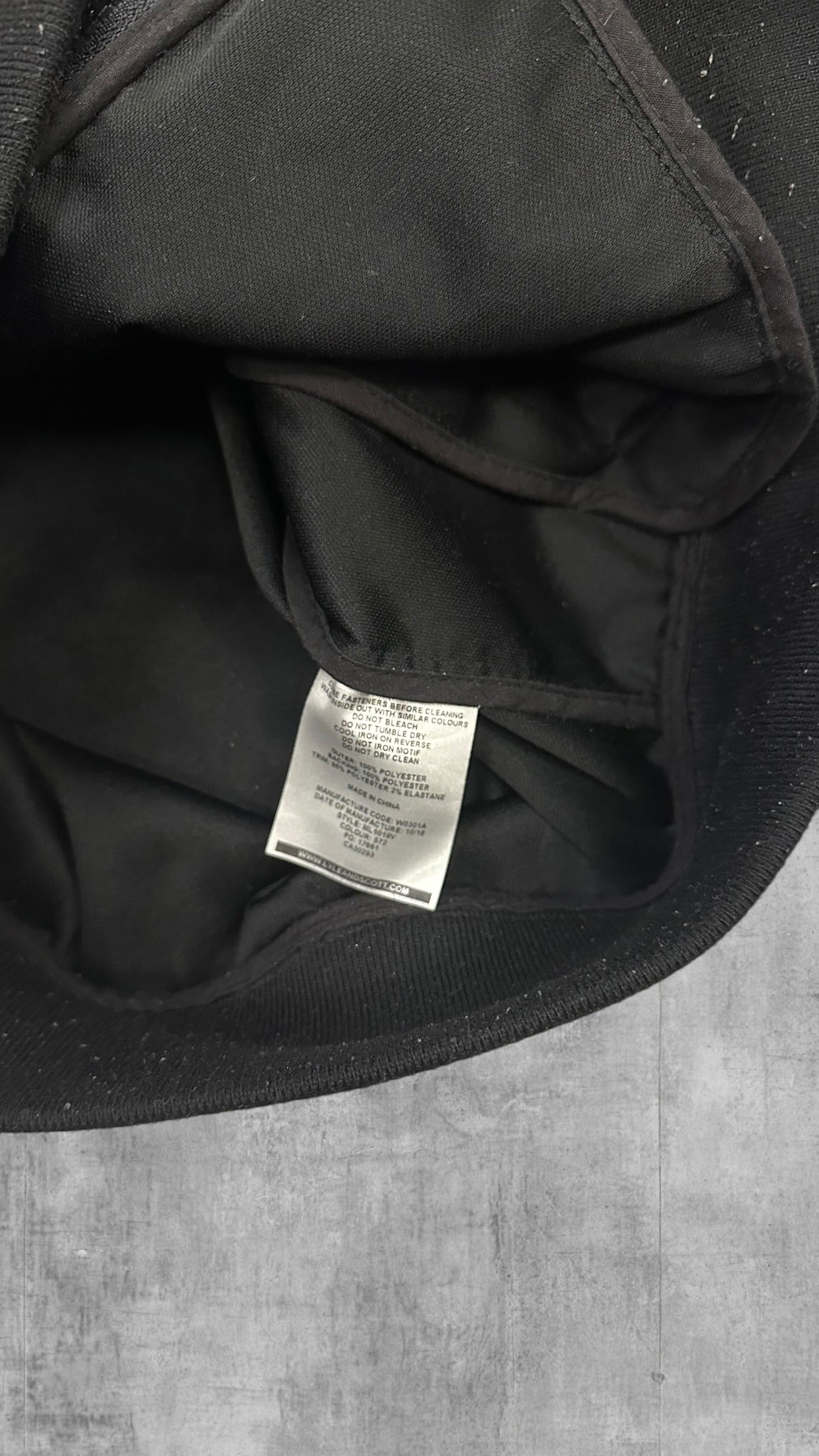 Lyle & Scott Windbreaker Regenjacke Schwarz M