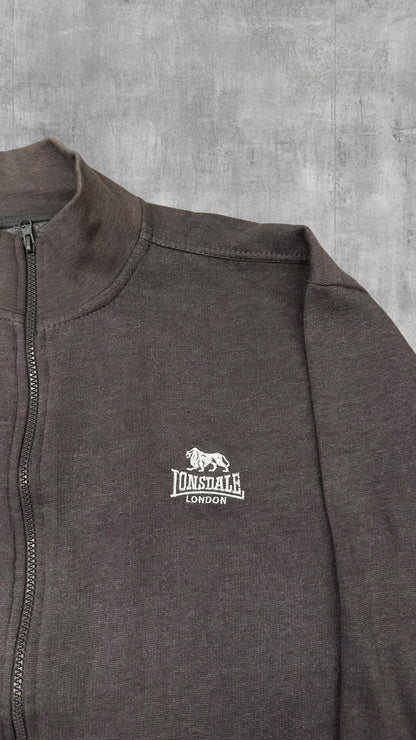 Lonsdale London Zip Pullover Grau XXL